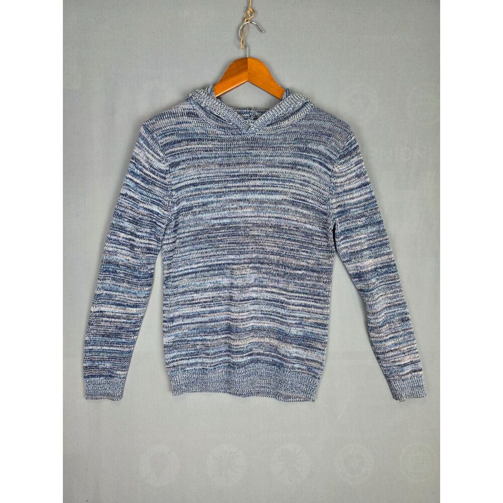 Old Navy Knit Hoodie Knit Sweater Children's XL 14-16 100% Cotton Surfer Coastal